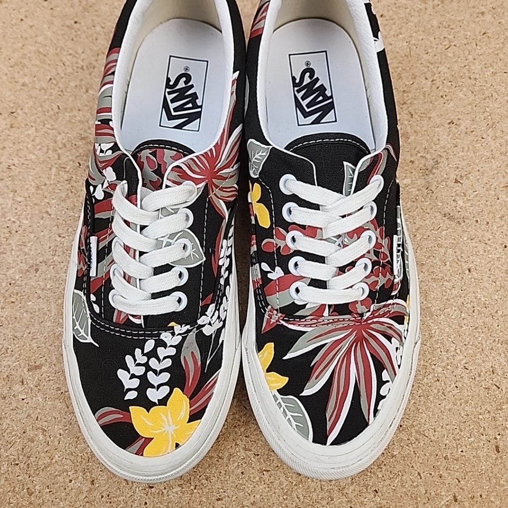 Vans Era 95 DX Aloha Mens Size 9 Red Black Athletic Skate Shoes Sneakers - Picture 5 of 9